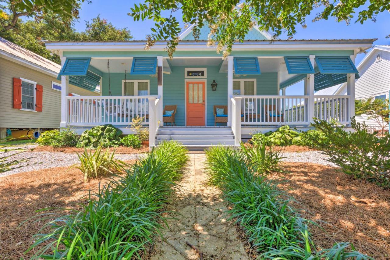 Cottage With Porch - 3 Min Walk To Bay St Louis Bay St. Louis ภายนอก รูปภาพ